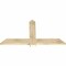 Ekena Millwork Eugene Rough Sawn Timber Gable Bracket, Douglas Fir, 60"W x 32"H x 2"D x 6"F, 13/12 Pitch GBW060X32X0206EUG00RDF - alternate 5